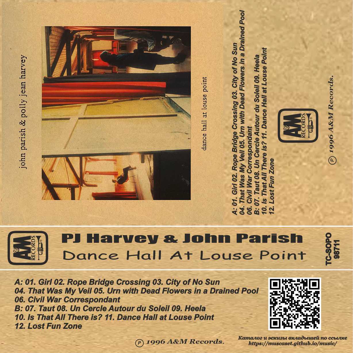 PJ Harvey & John Parish-Dance Hall At Louse Point